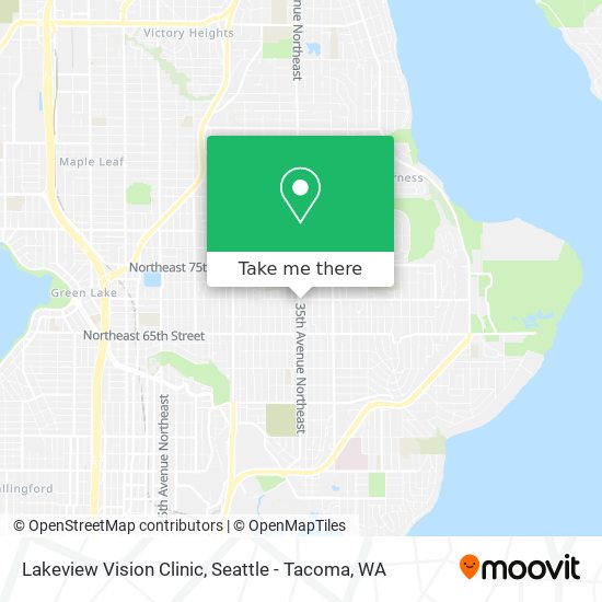 Lakeview Vision Clinic map