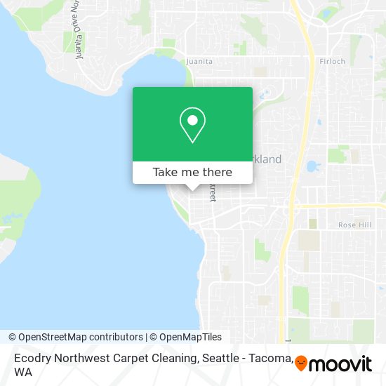 Mapa de Ecodry Northwest Carpet Cleaning