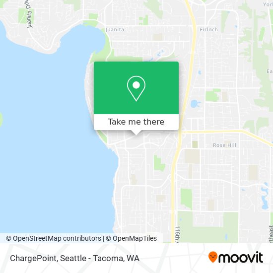 Mapa de ChargePoint