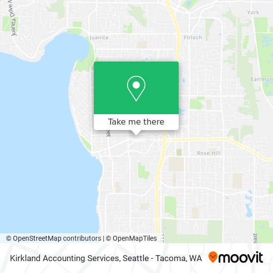 Kirkland Accounting Services map