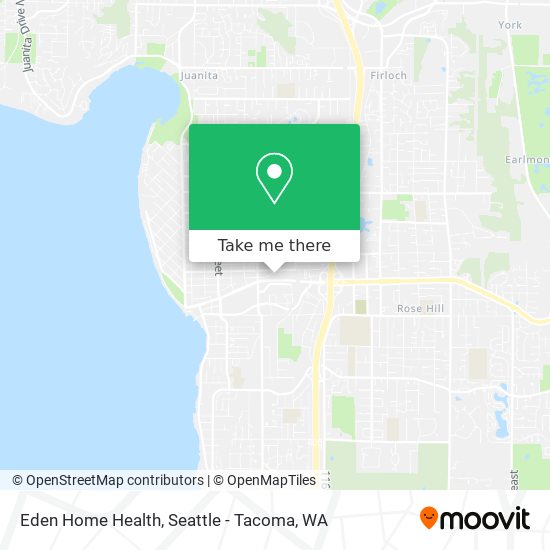 Eden Home Health map