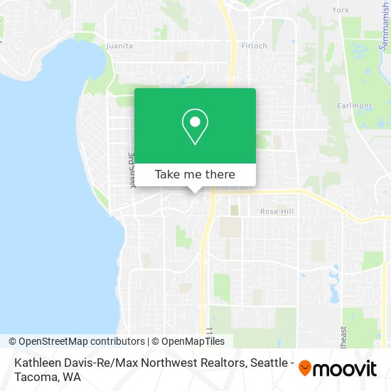 Kathleen Davis-Re / Max Northwest Realtors map