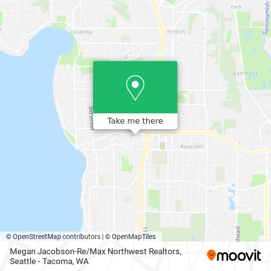 Megan Jacobson-Re / Max Northwest Realtors map