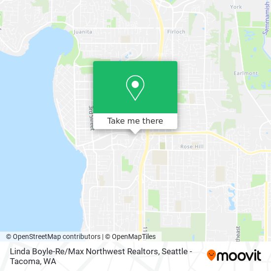 Linda Boyle-Re / Max Northwest Realtors map