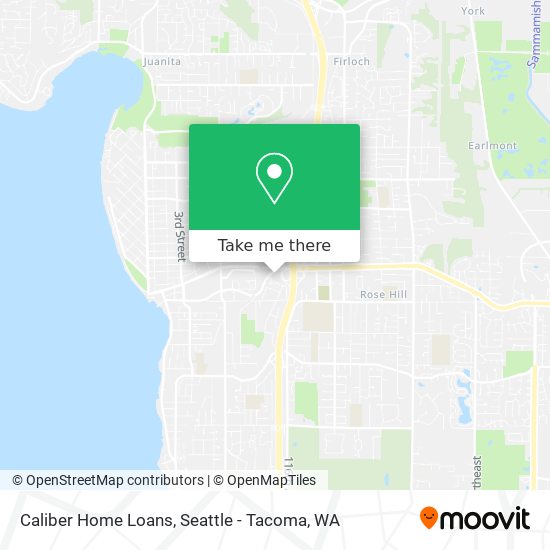 Caliber Home Loans map