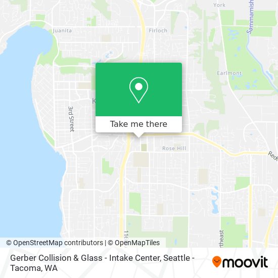 Gerber Collision & Glass - Intake Center map