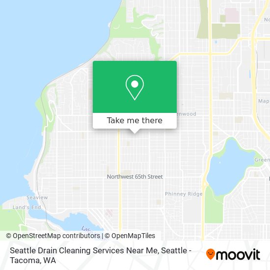 Seattle Drain Cleaning Services Near Me map