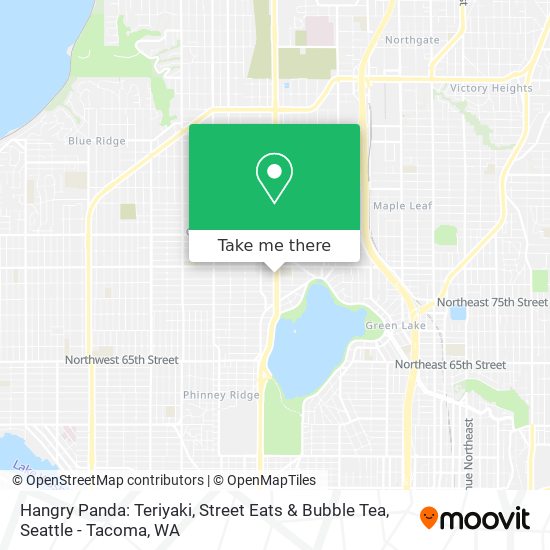 Hangry Panda: Teriyaki, Street Eats & Bubble Tea map