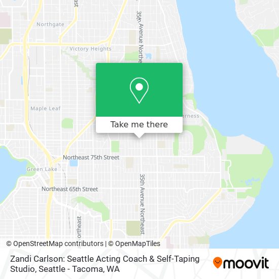 Zandi Carlson: Seattle Acting Coach & Self-Taping Studio map