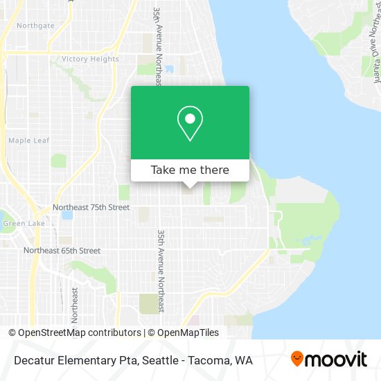 Decatur Elementary Pta map