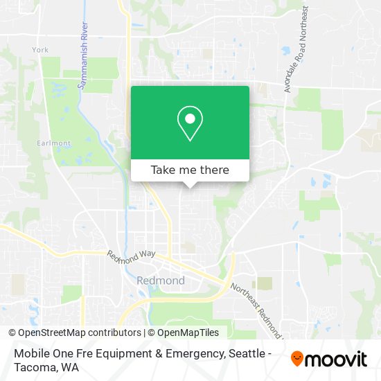 Mapa de Mobile One Fre Equipment & Emergency