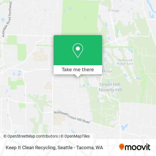 Keep It Clean Recycling map