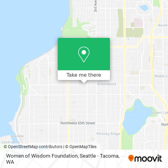 Women of Wisdom Foundation map