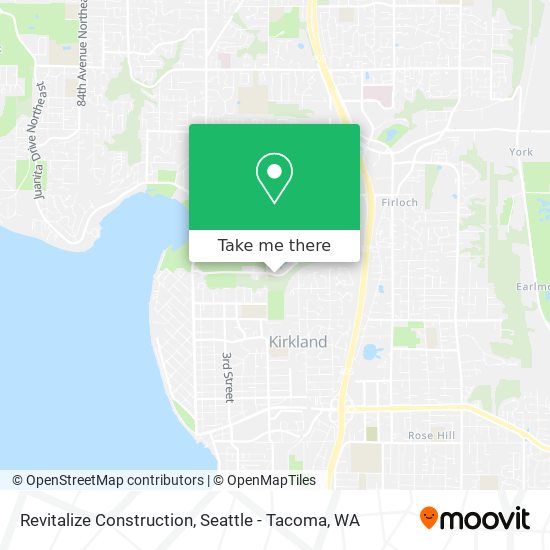 Revitalize Construction map