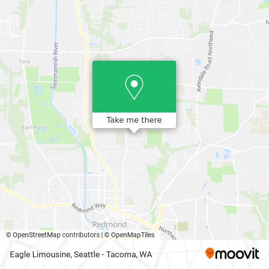 Eagle Limousine map