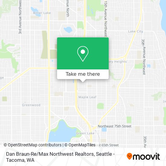 Dan Braun-Re / Max Northwest Realtors map