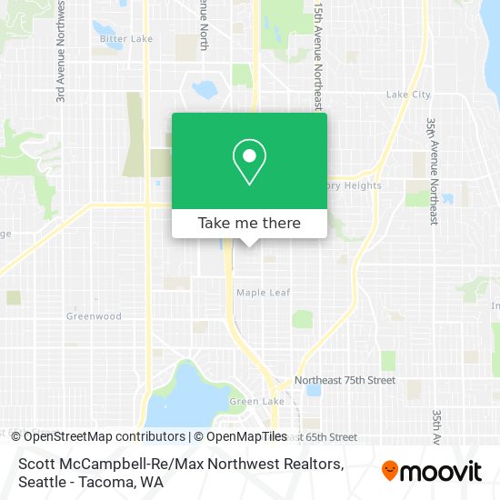 Scott McCampbell-Re / Max Northwest Realtors map