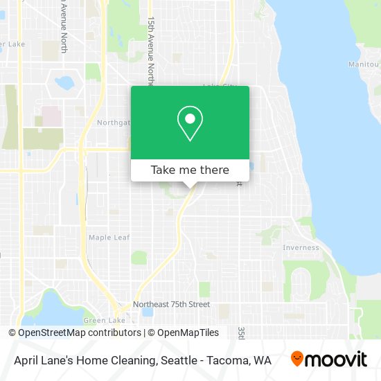 April Lane's Home Cleaning map