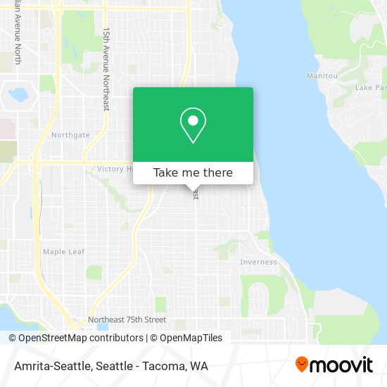 Amrita-Seattle map