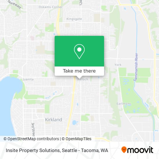 Insite Property Solutions map