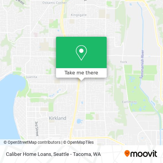 Caliber Home Loans map