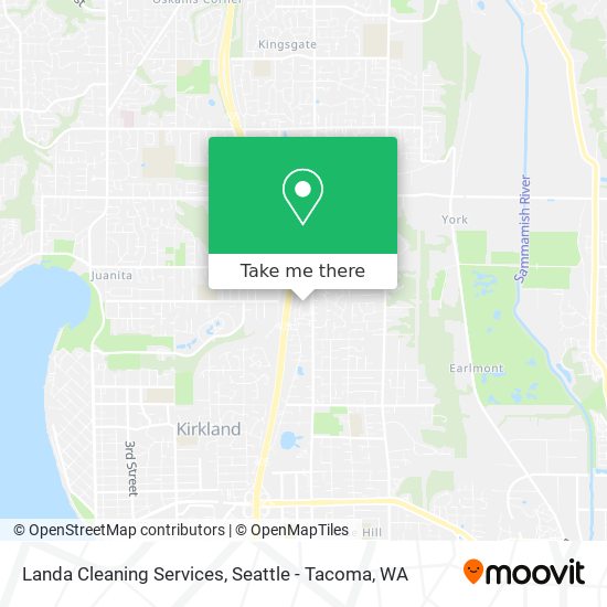 Landa Cleaning Services map