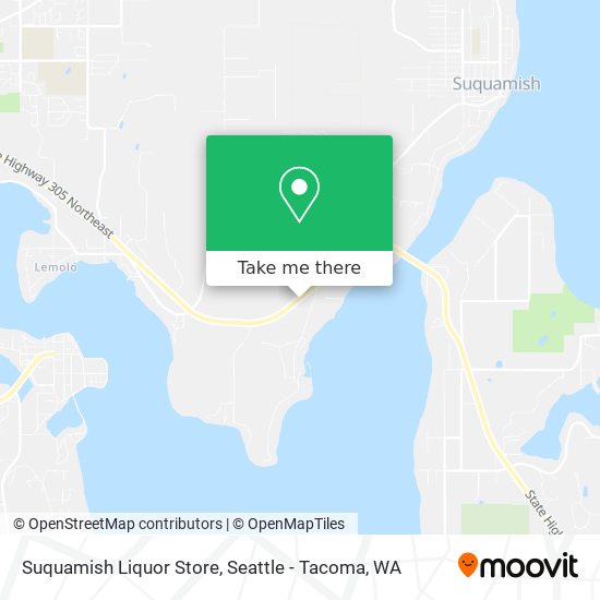 Suquamish Liquor Store map