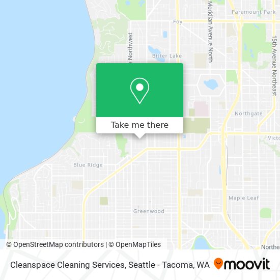 Cleanspace Cleaning Services map