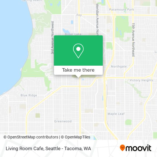 Mapa de Living Room Cafe