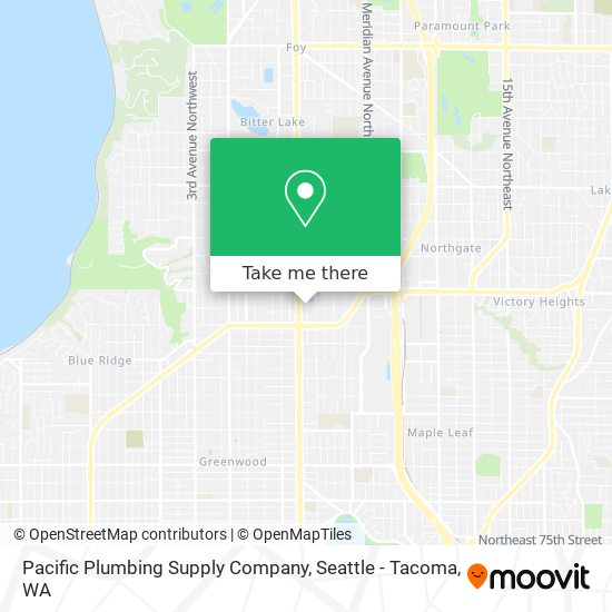 Mapa de Pacific Plumbing Supply Company