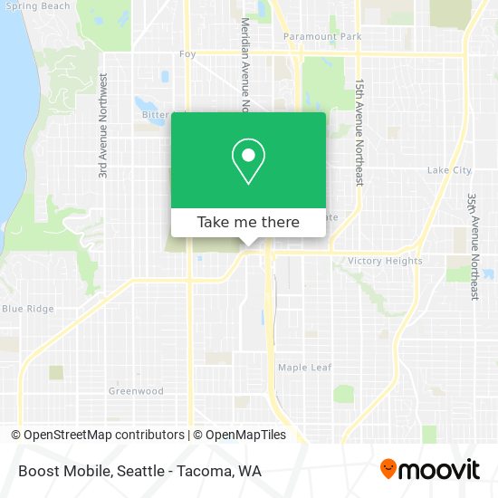 Boost Mobile map