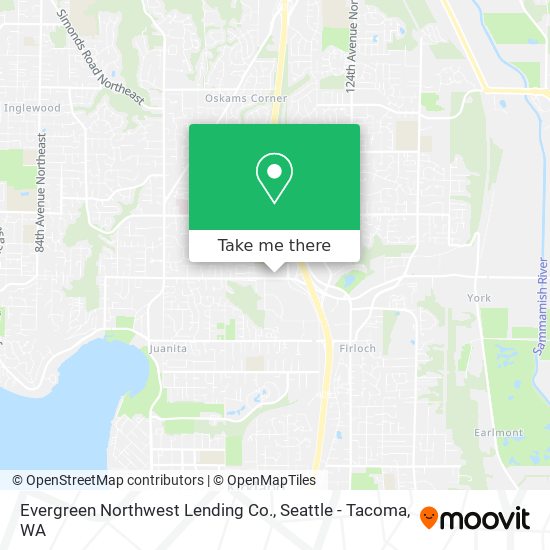 Mapa de Evergreen Northwest Lending Co.