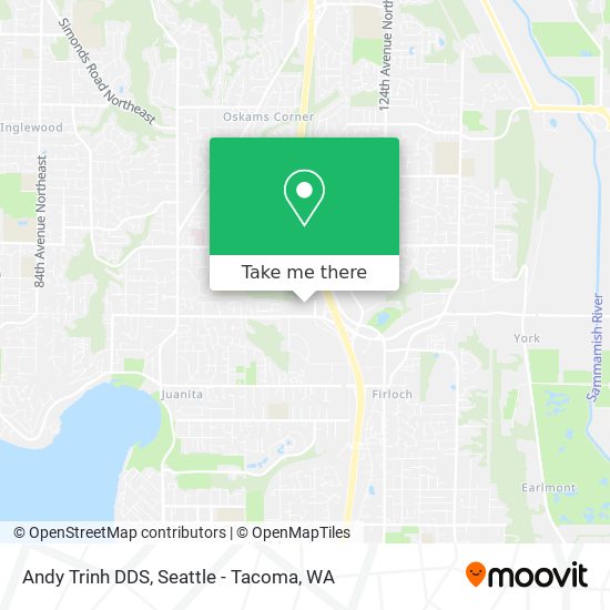 Andy Trinh DDS map