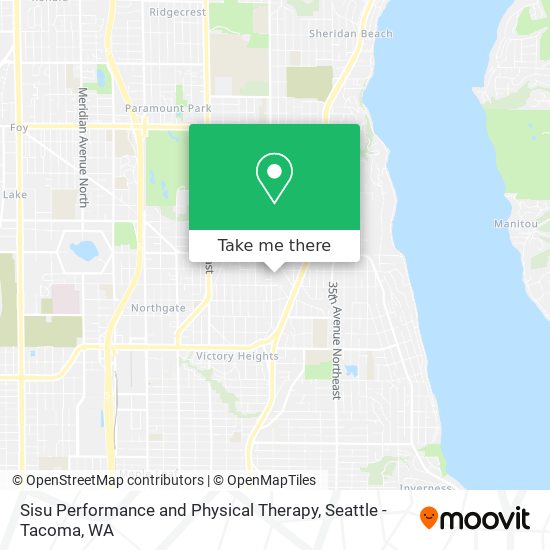 Mapa de Sisu Performance and Physical Therapy