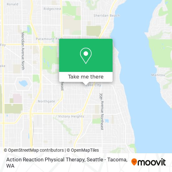 Action Reaction Physical Therapy map