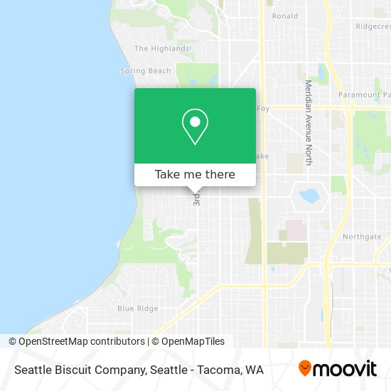 Mapa de Seattle Biscuit Company