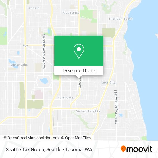 Seattle Tax Group map