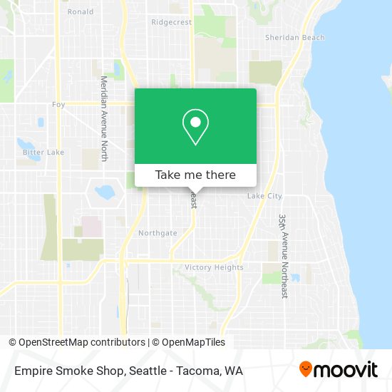 Mapa de Empire Smoke Shop
