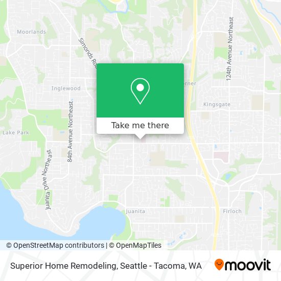 Superior Home Remodeling map