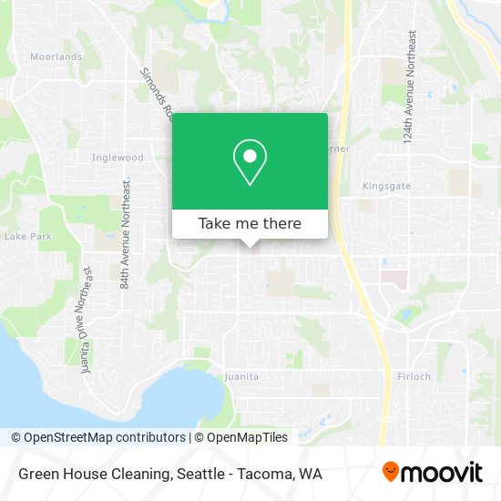 Green House Cleaning map