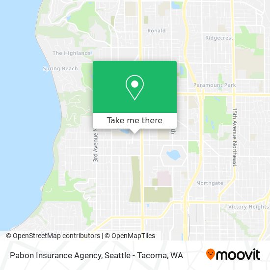 Pabon Insurance Agency map