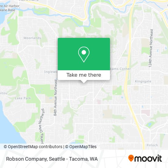 Robson Company map