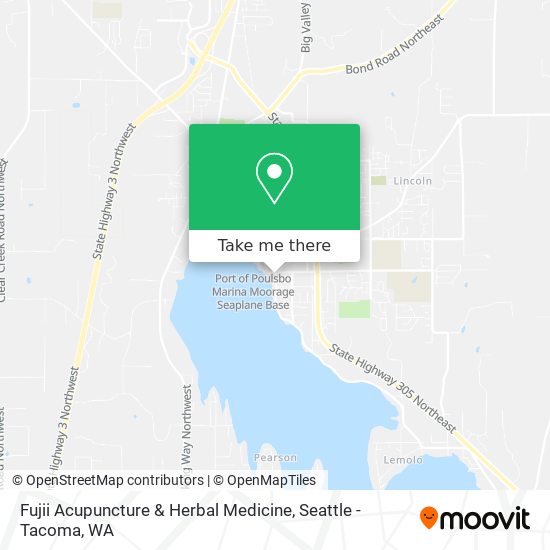 Fujii Acupuncture & Herbal Medicine map