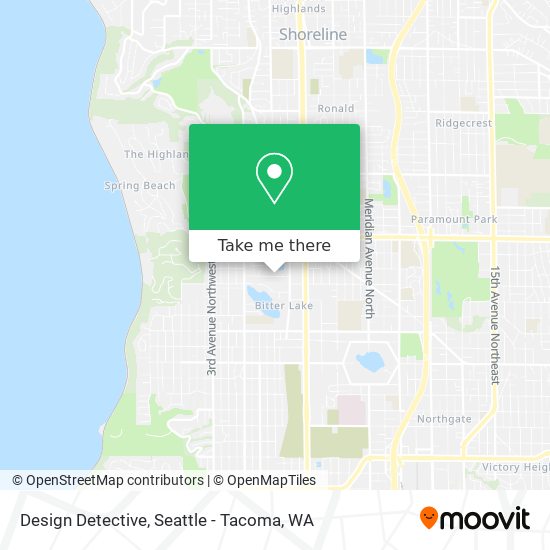 Design Detective map