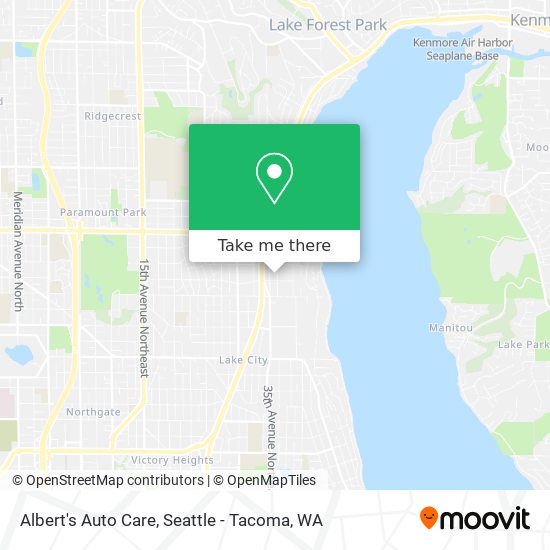 Albert's Auto Care map