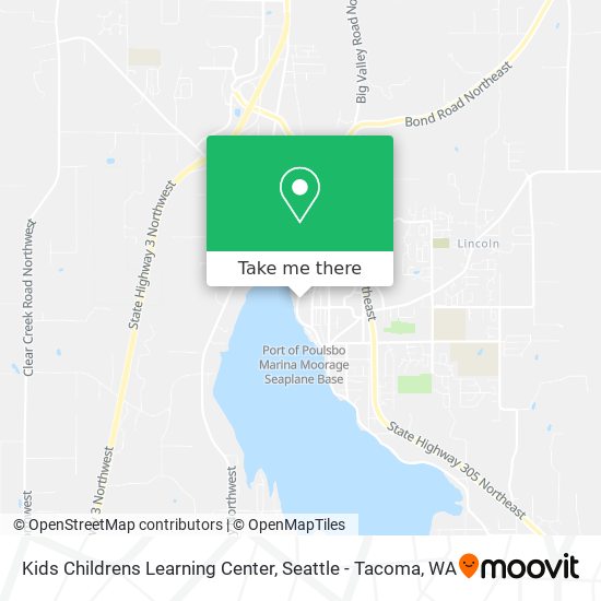 Mapa de Kids Childrens Learning Center