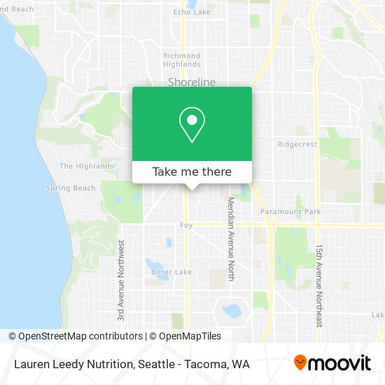 Lauren Leedy Nutrition map