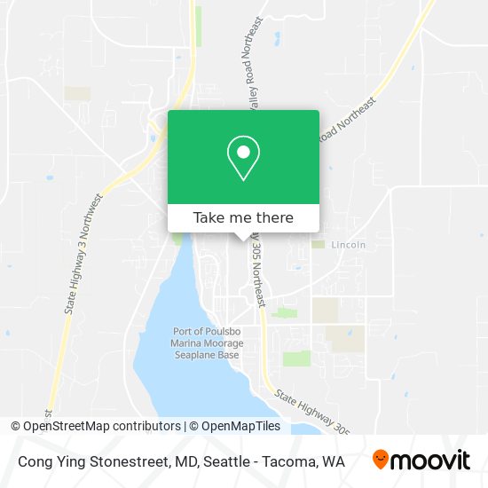 Cong Ying Stonestreet, MD map