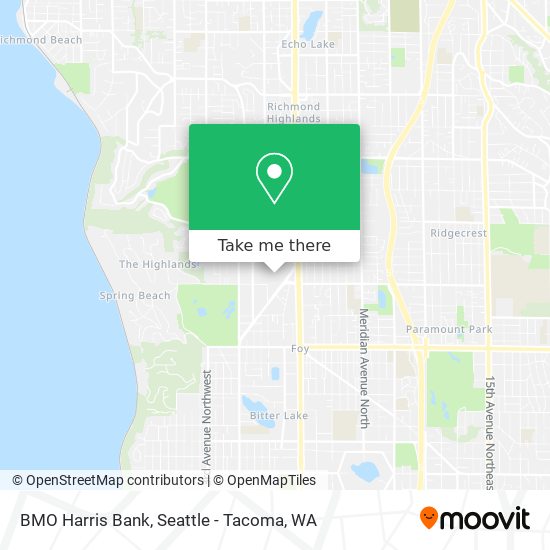 BMO Harris Bank map