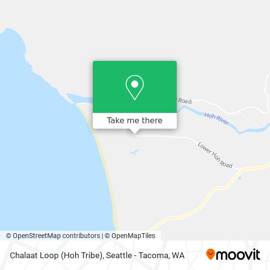 Chalaat Loop (Hoh Tribe) map
